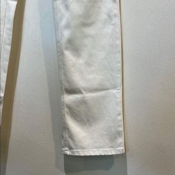 NWT L.L. Bean White Straight Jeans Classic Fit Size 12 - Picture 4 of 6
